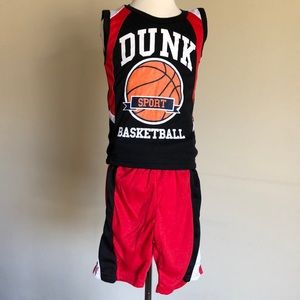 Boys 24M 2 Piece Matching Set, Shirt & shorts NWOT